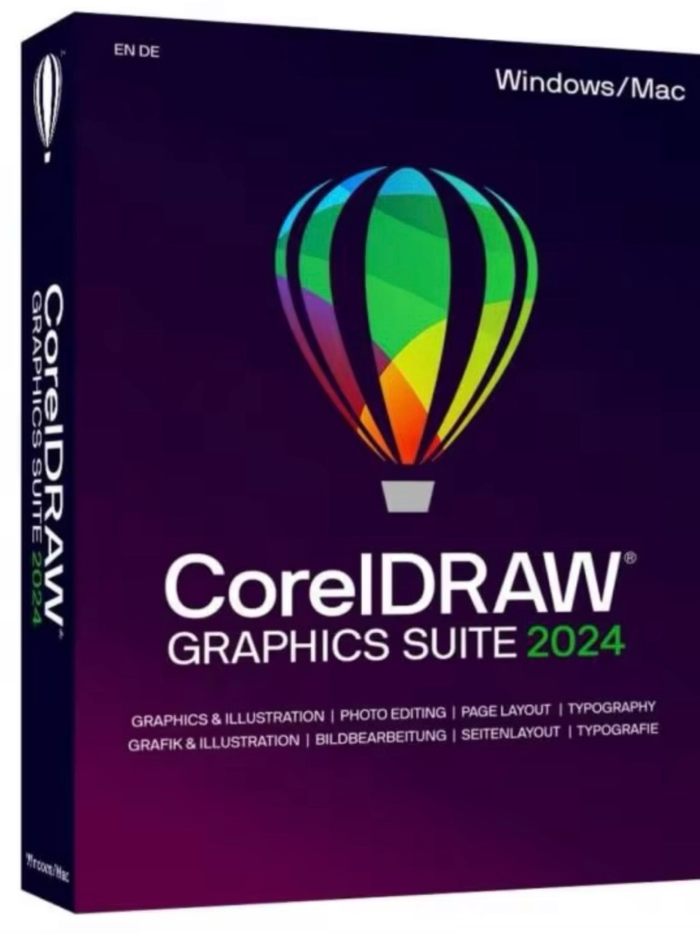CorelDRAW Graphics Suite 2024 DVD - Lifetime for Windows/Mac